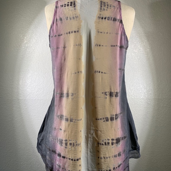 NWT Viviana Uchitel Hi-Lo Tank Blouse Sz S - Picture 3 of 7